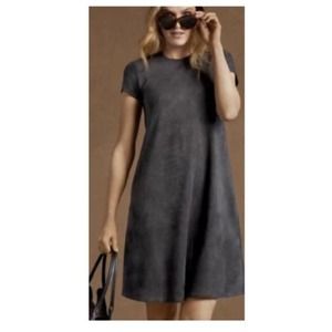 NWTWomens J McLaughlin Size Medium Black Ponte Dress Short Sleeve Pocketsdressy